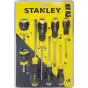 Bộ tuốc nơ vít dẹp và bake 8 cây Stanley STMT66673