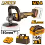 Máy đánh bóng 180mm dùng pin 20V Ingco APLI20181 (1 Pin 4Ah, 1Sạc)