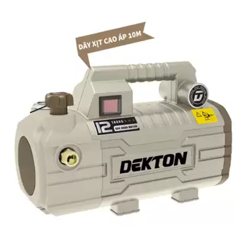 Máy xịt rửa áp lực 1350W Dekton DK-CWR3001VTG (Motor lõi đồng)