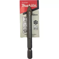 Mũi khoan gạch men 10mm chân lục giác Makita D-31457