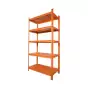 Kệ đa năng 076cm - 05 vách ngăn màu cam CSPS VNSV076A5BV2