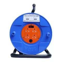 Ổ cắm đa năng Rulo nhỏ Lioa QT20-2-15A 20mx2 15A