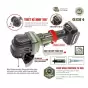 Máy mài góc không bánh răng dùng pin 21V Dekton M21-AG1102XGLB ( Chưa pin & sạc )
