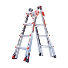 Thang nhôm rút chữ A Little Giant M17