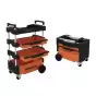 Xe đẩy dụng cụ gấp gọn kích thước 70 × 38 × 53.5 / 90 cm Kendo 90333