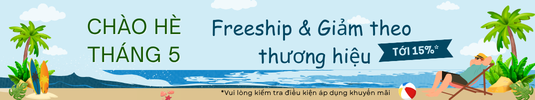 Khuyến mãi chào hè tháng 5